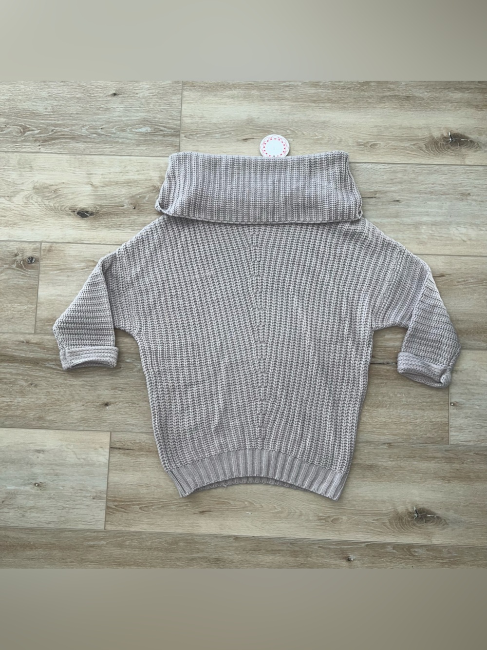 NWT Umgee lavender- gray knit sweater
